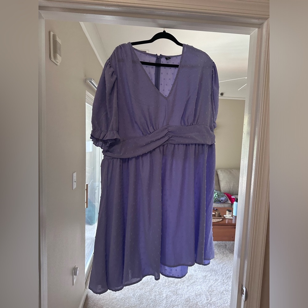 Purple dress
